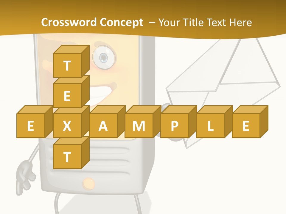 Miditower Desktop Business PowerPoint Template