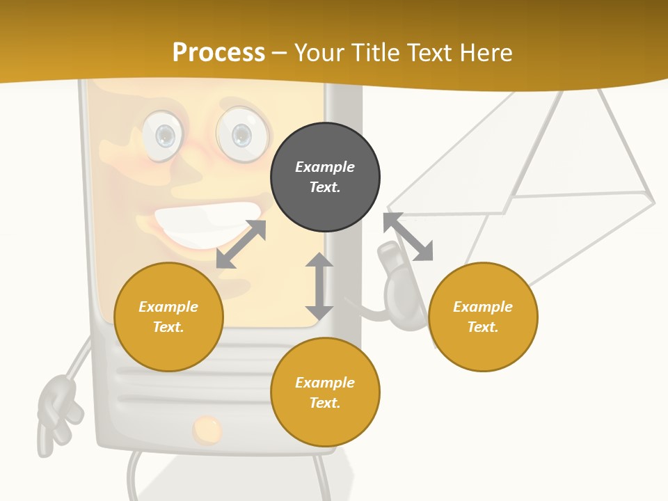 Miditower Desktop Business PowerPoint Template