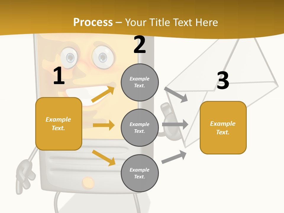 Miditower Desktop Business PowerPoint Template