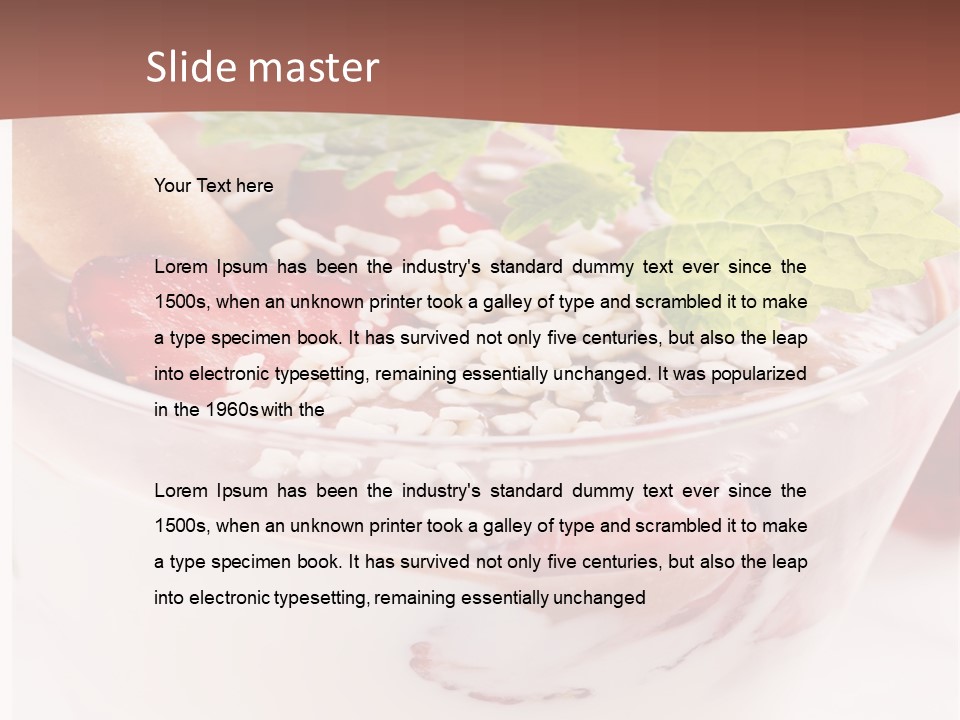 White Sheep Ladyfingers PowerPoint Template