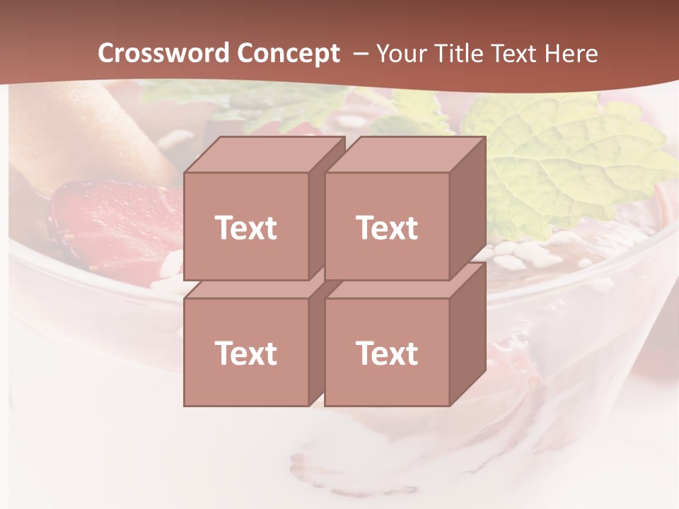 White Sheep Ladyfingers PowerPoint Template