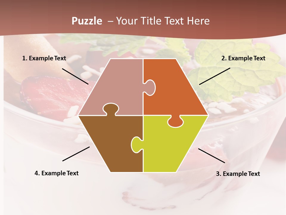 White Sheep Ladyfingers PowerPoint Template