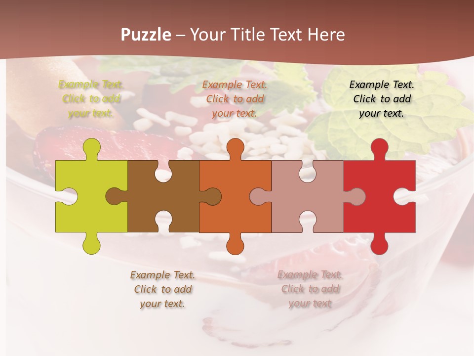 White Sheep Ladyfingers PowerPoint Template