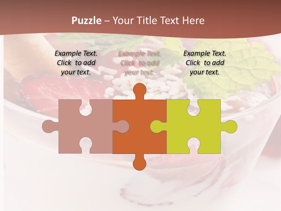 White Sheep Ladyfingers PowerPoint Template