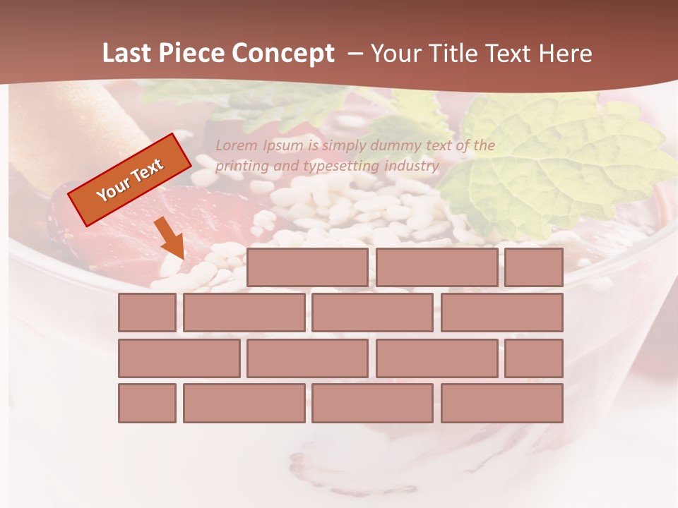 White Sheep Ladyfingers PowerPoint Template