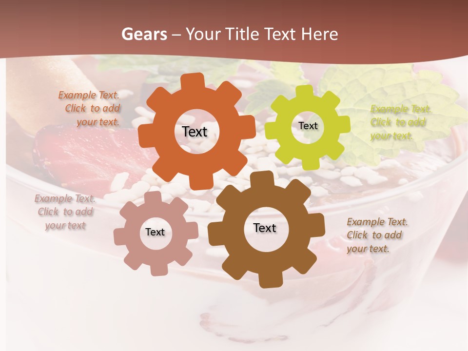 White Sheep Ladyfingers PowerPoint Template