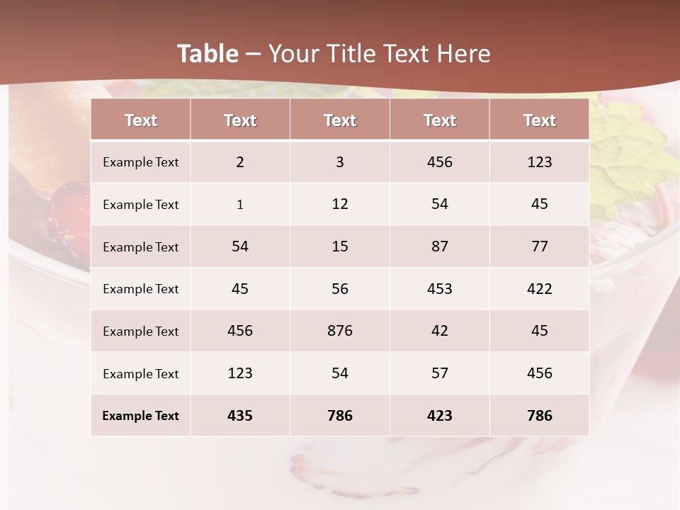 White Sheep Ladyfingers PowerPoint Template