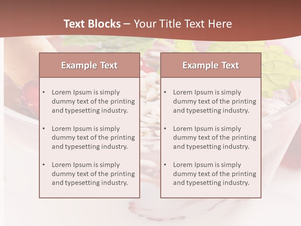White Sheep Ladyfingers PowerPoint Template
