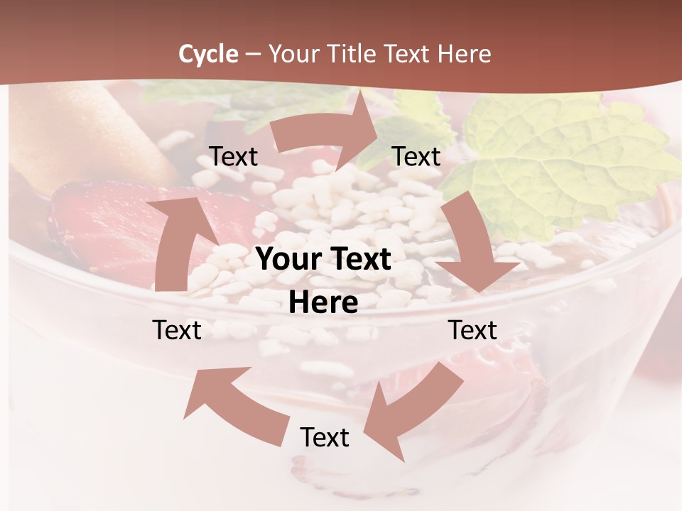 White Sheep Ladyfingers PowerPoint Template