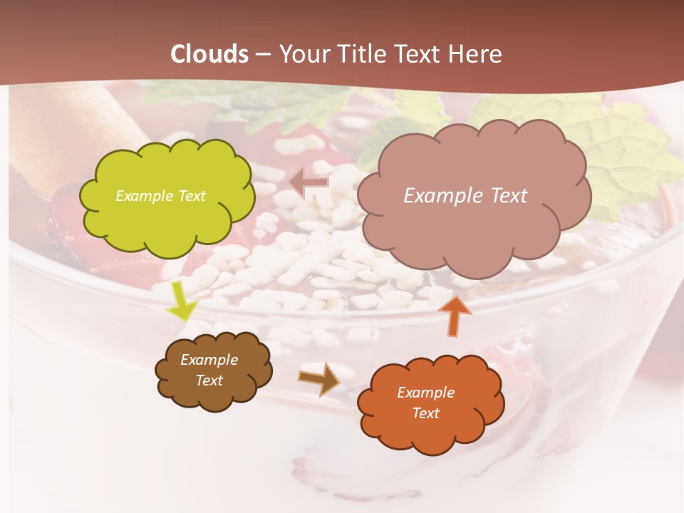 White Sheep Ladyfingers PowerPoint Template