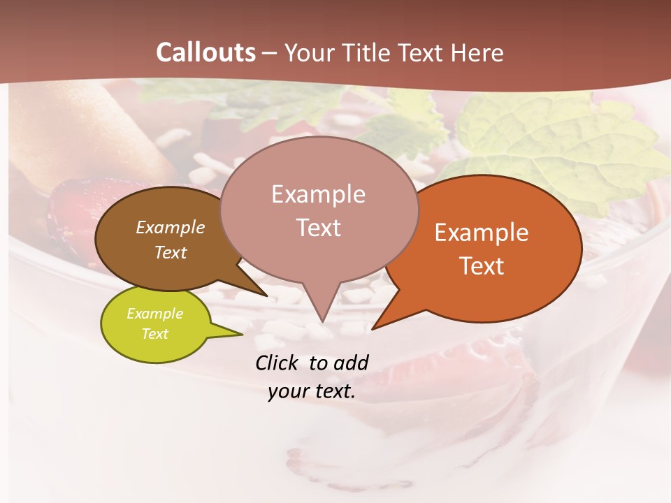 White Sheep Ladyfingers PowerPoint Template