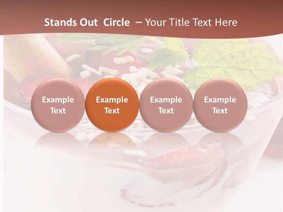 White Sheep Ladyfingers PowerPoint Template