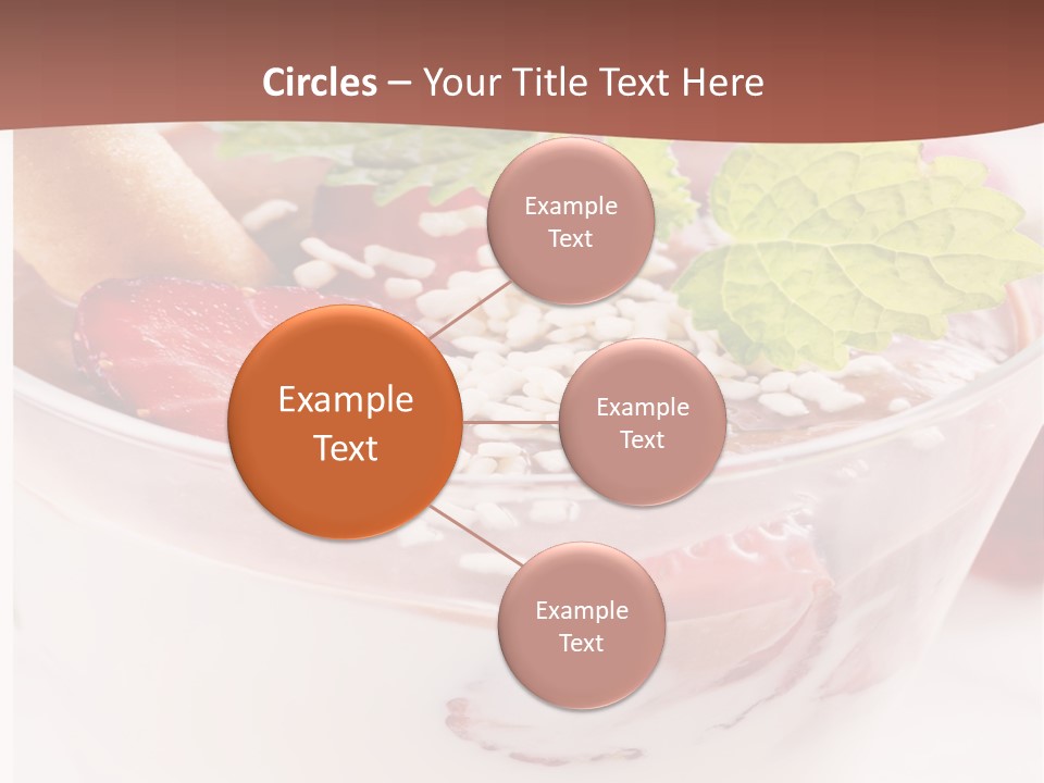 White Sheep Ladyfingers PowerPoint Template