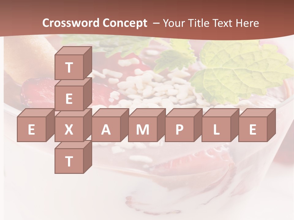 White Sheep Ladyfingers PowerPoint Template