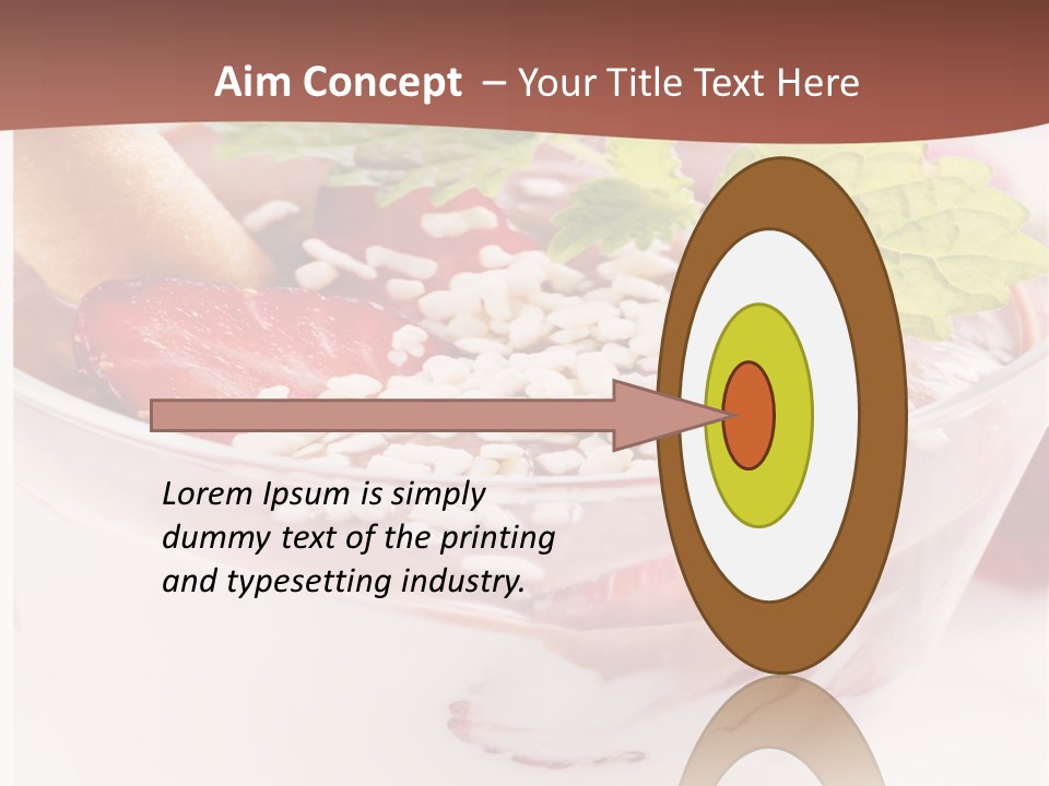 White Sheep Ladyfingers PowerPoint Template