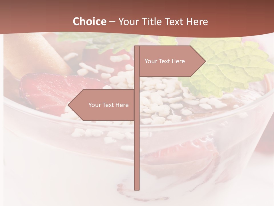 White Sheep Ladyfingers PowerPoint Template