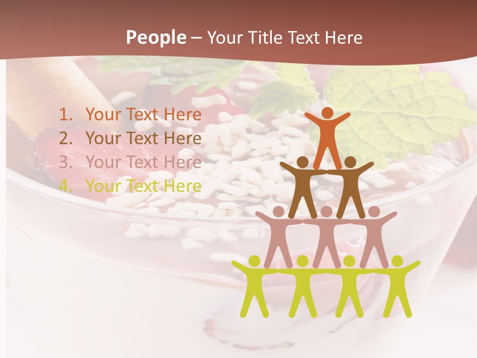 White Sheep Ladyfingers PowerPoint Template