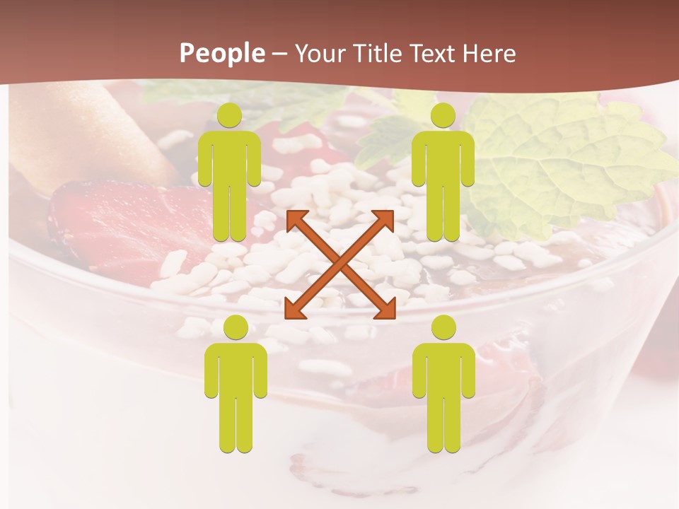 White Sheep Ladyfingers PowerPoint Template