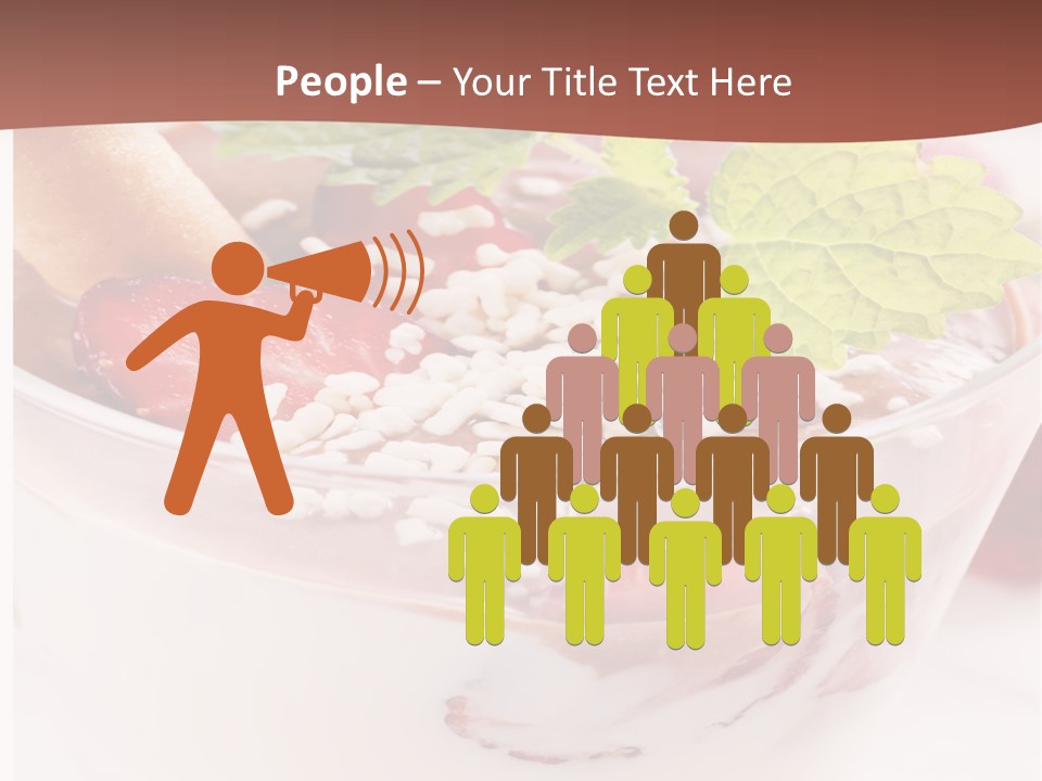 White Sheep Ladyfingers PowerPoint Template