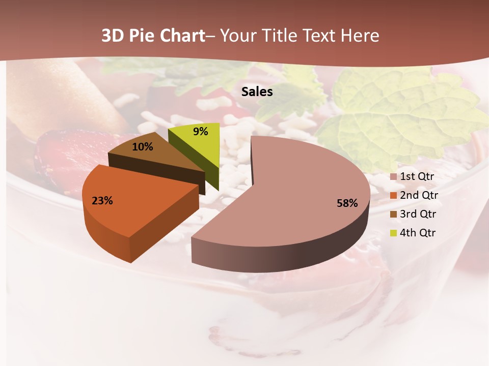 White Sheep Ladyfingers PowerPoint Template