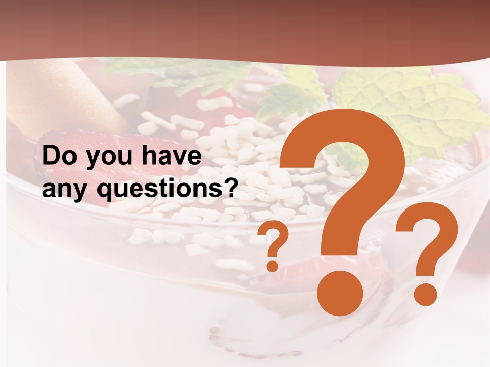 White Sheep Ladyfingers PowerPoint Template