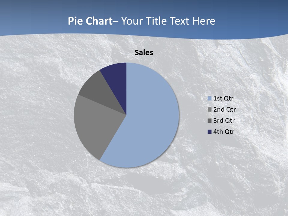 Rock Mesozoic Fractal PowerPoint Template