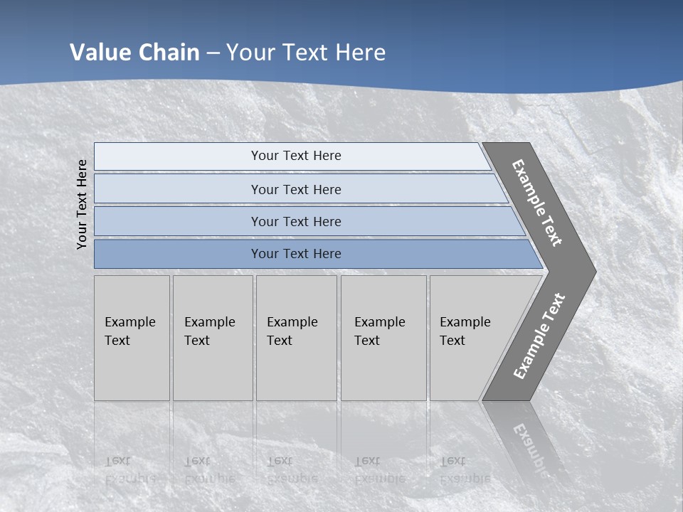 Rock Mesozoic Fractal PowerPoint Template