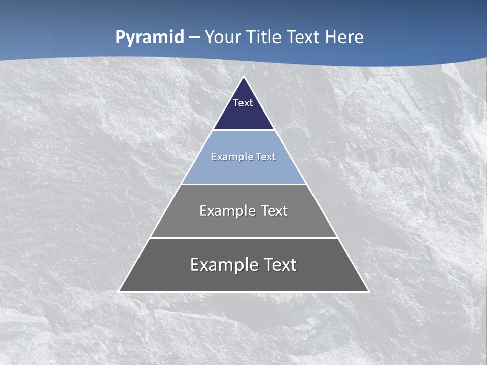 Rock Mesozoic Fractal PowerPoint Template