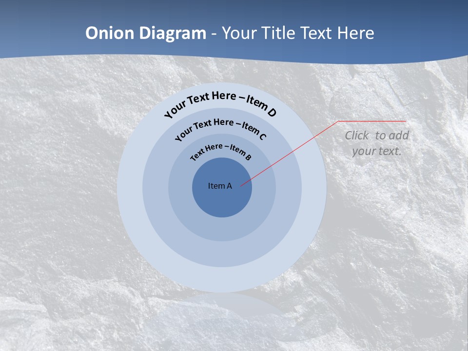 Rock Mesozoic Fractal PowerPoint Template
