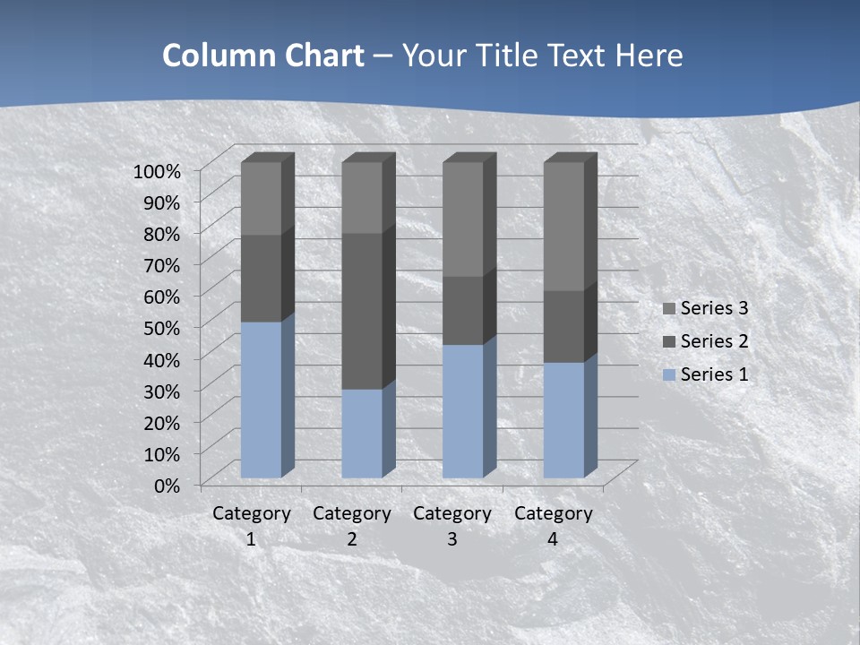 Rock Mesozoic Fractal PowerPoint Template