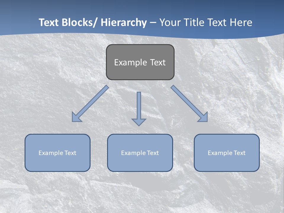 Rock Mesozoic Fractal PowerPoint Template