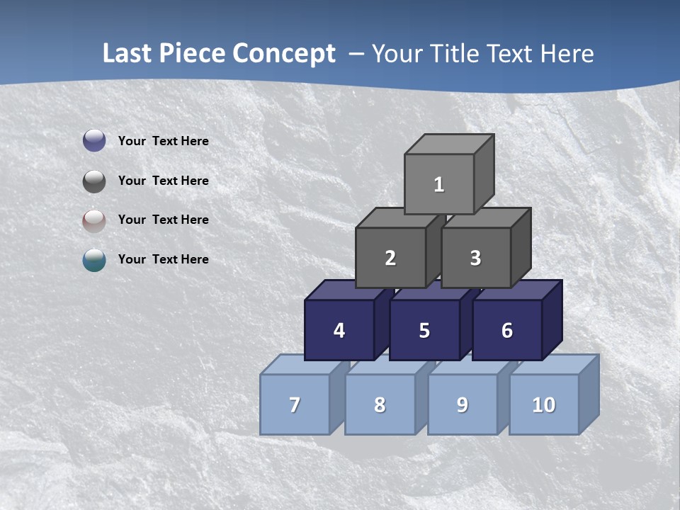 Rock Mesozoic Fractal PowerPoint Template
