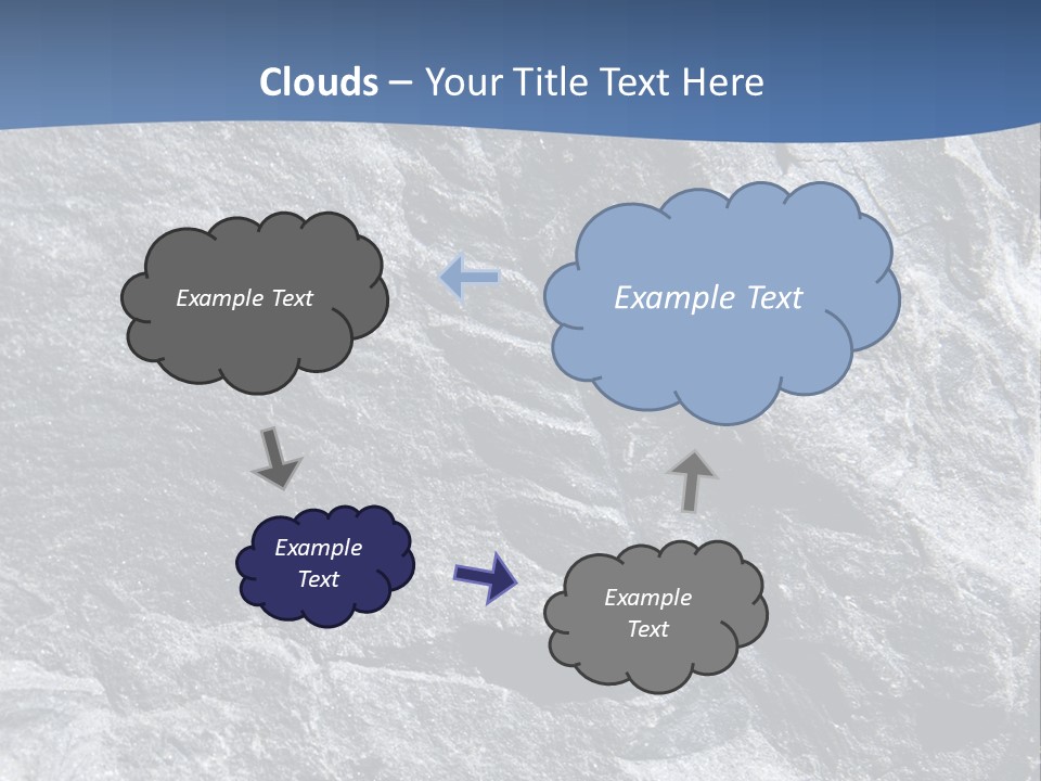 Rock Mesozoic Fractal PowerPoint Template