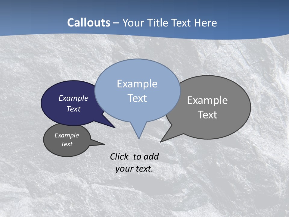 Rock Mesozoic Fractal PowerPoint Template