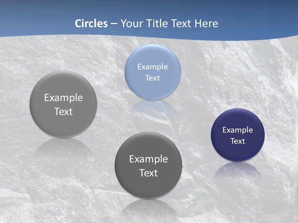 Rock Mesozoic Fractal PowerPoint Template