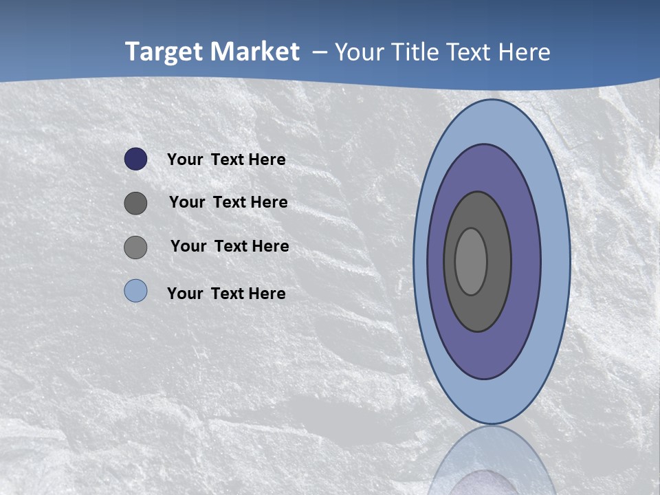 Rock Mesozoic Fractal PowerPoint Template