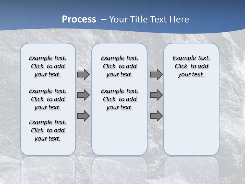 Rock Mesozoic Fractal PowerPoint Template