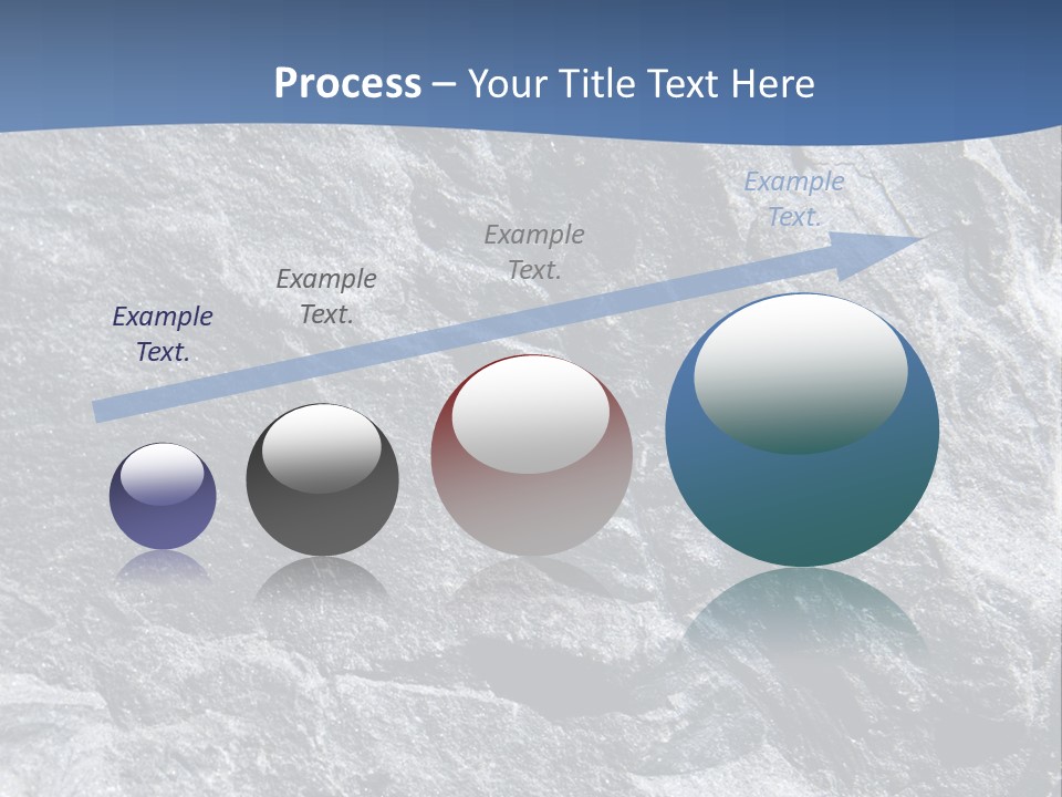 Rock Mesozoic Fractal PowerPoint Template