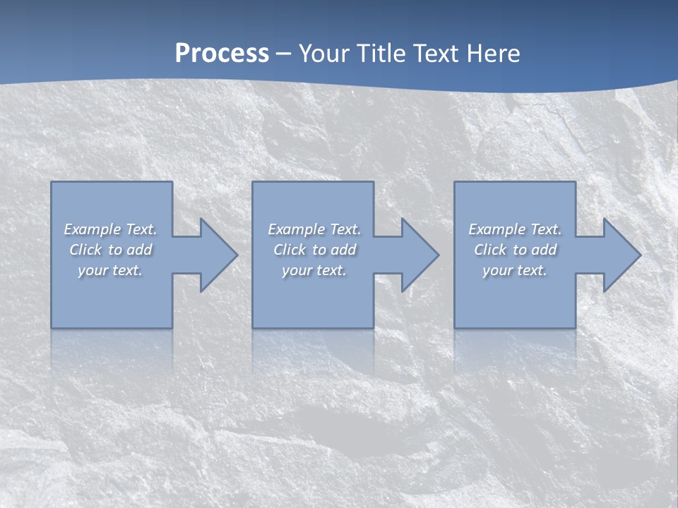 Rock Mesozoic Fractal PowerPoint Template