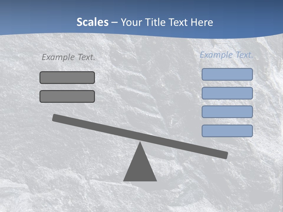 Rock Mesozoic Fractal PowerPoint Template
