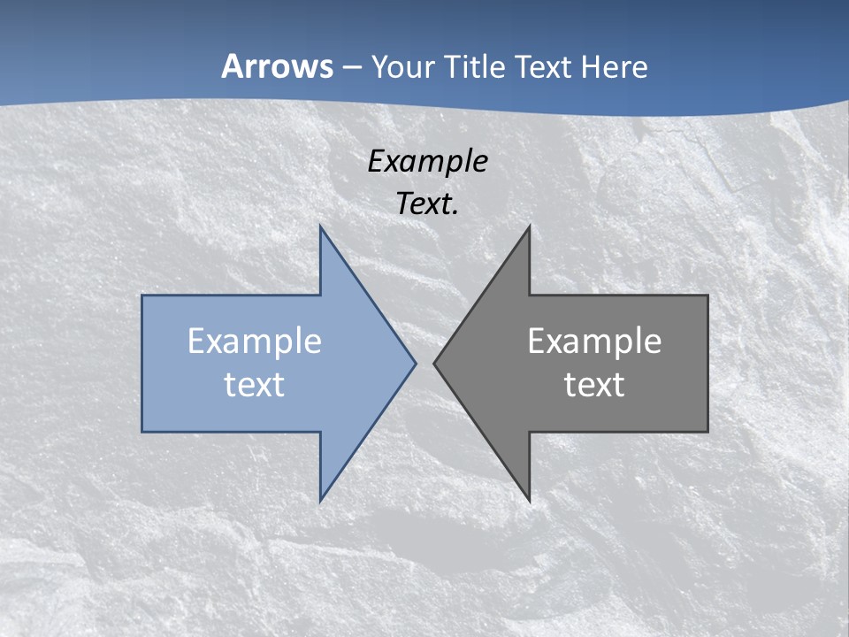 Rock Mesozoic Fractal PowerPoint Template