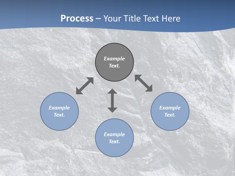 Rock Mesozoic Fractal PowerPoint Template