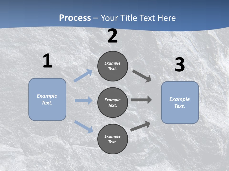 Rock Mesozoic Fractal PowerPoint Template