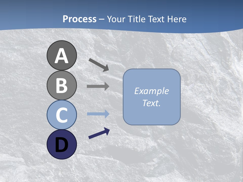 Rock Mesozoic Fractal PowerPoint Template