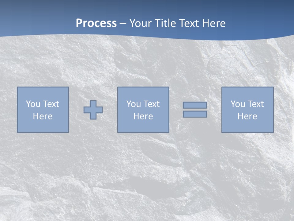 Rock Mesozoic Fractal PowerPoint Template