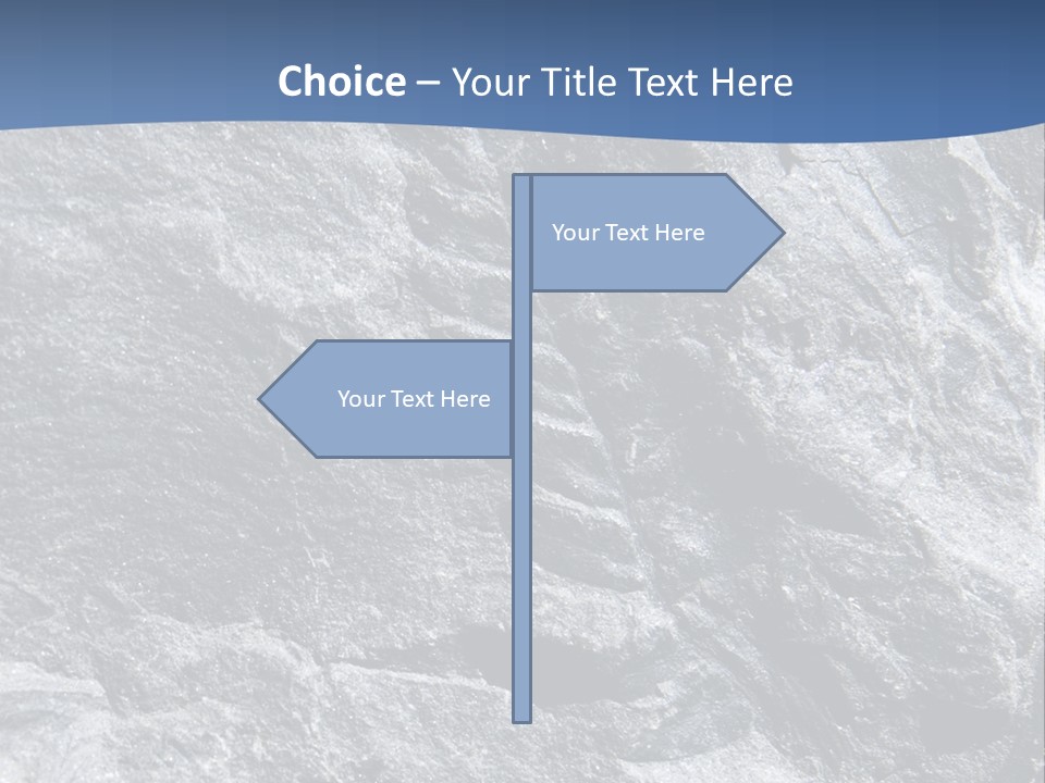 Rock Mesozoic Fractal PowerPoint Template