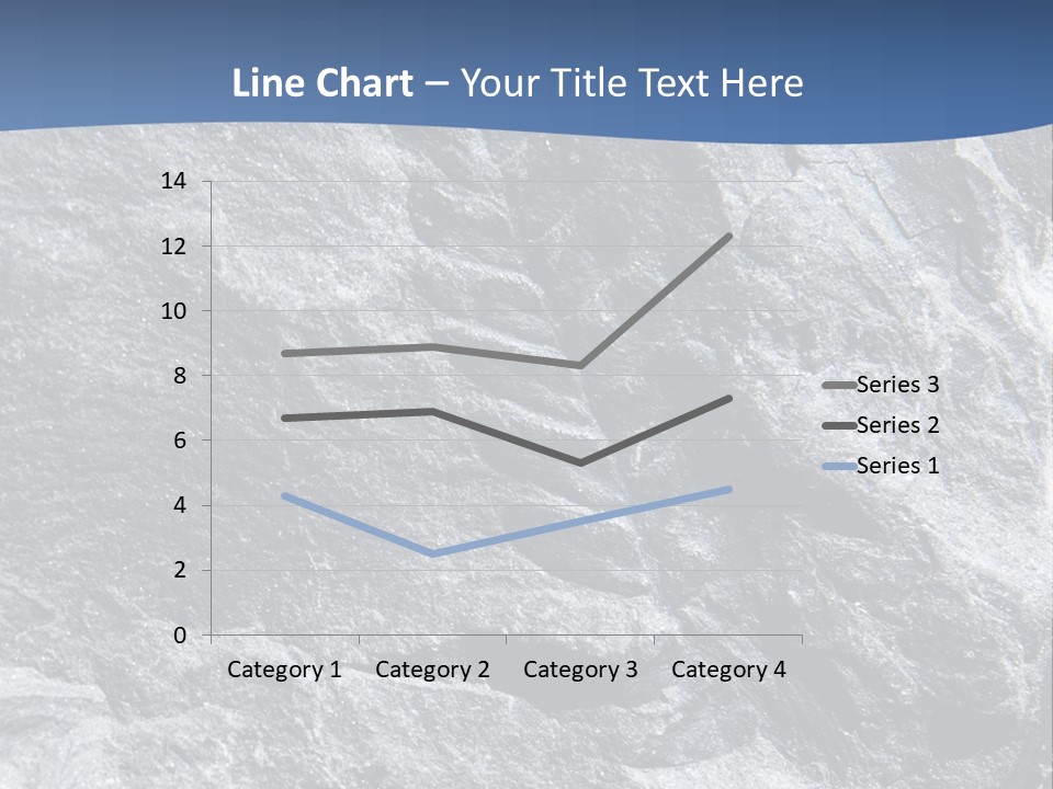 Rock Mesozoic Fractal PowerPoint Template
