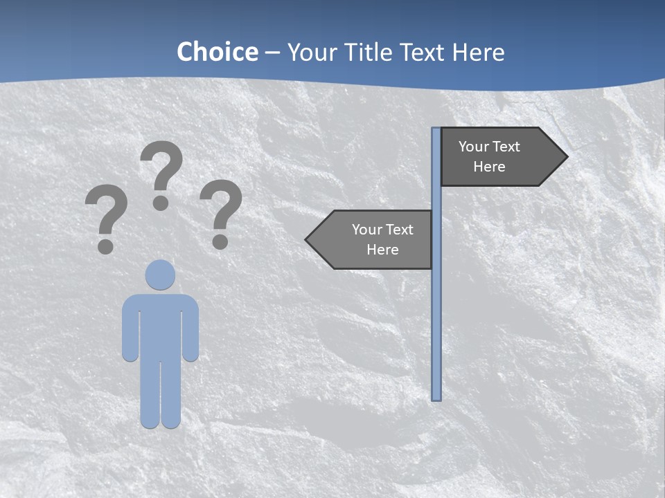 Rock Mesozoic Fractal PowerPoint Template