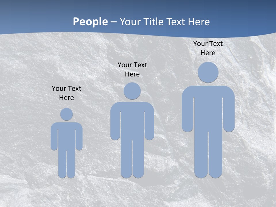 Rock Mesozoic Fractal PowerPoint Template