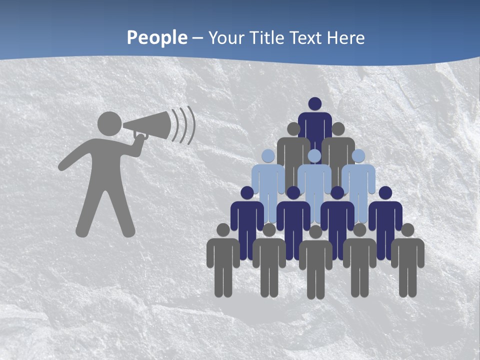 Rock Mesozoic Fractal PowerPoint Template